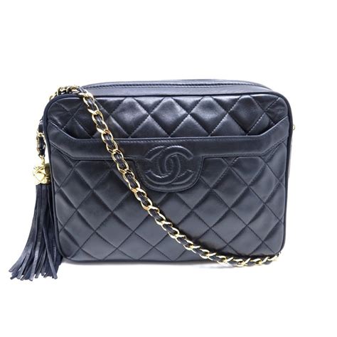 sac chanel vintage noir|chanel camera bag.